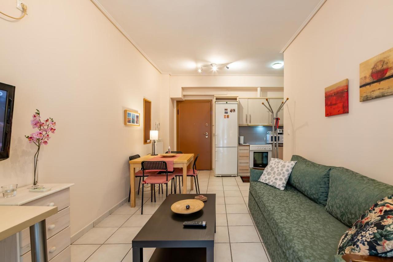 Flat In Excellent Location With Private Parking Apartman Athén Kültér fotó