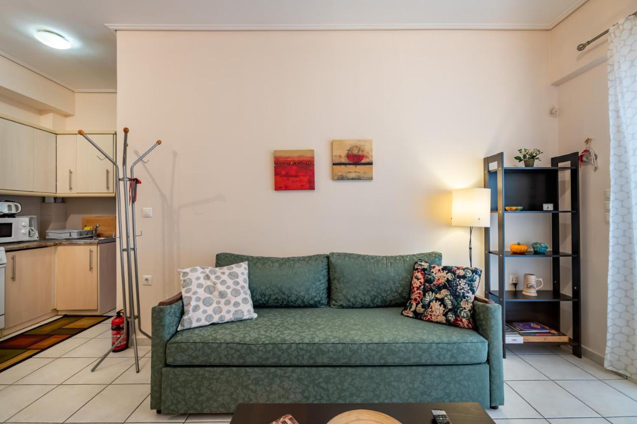 Flat In Excellent Location With Private Parking Apartman Athén Kültér fotó