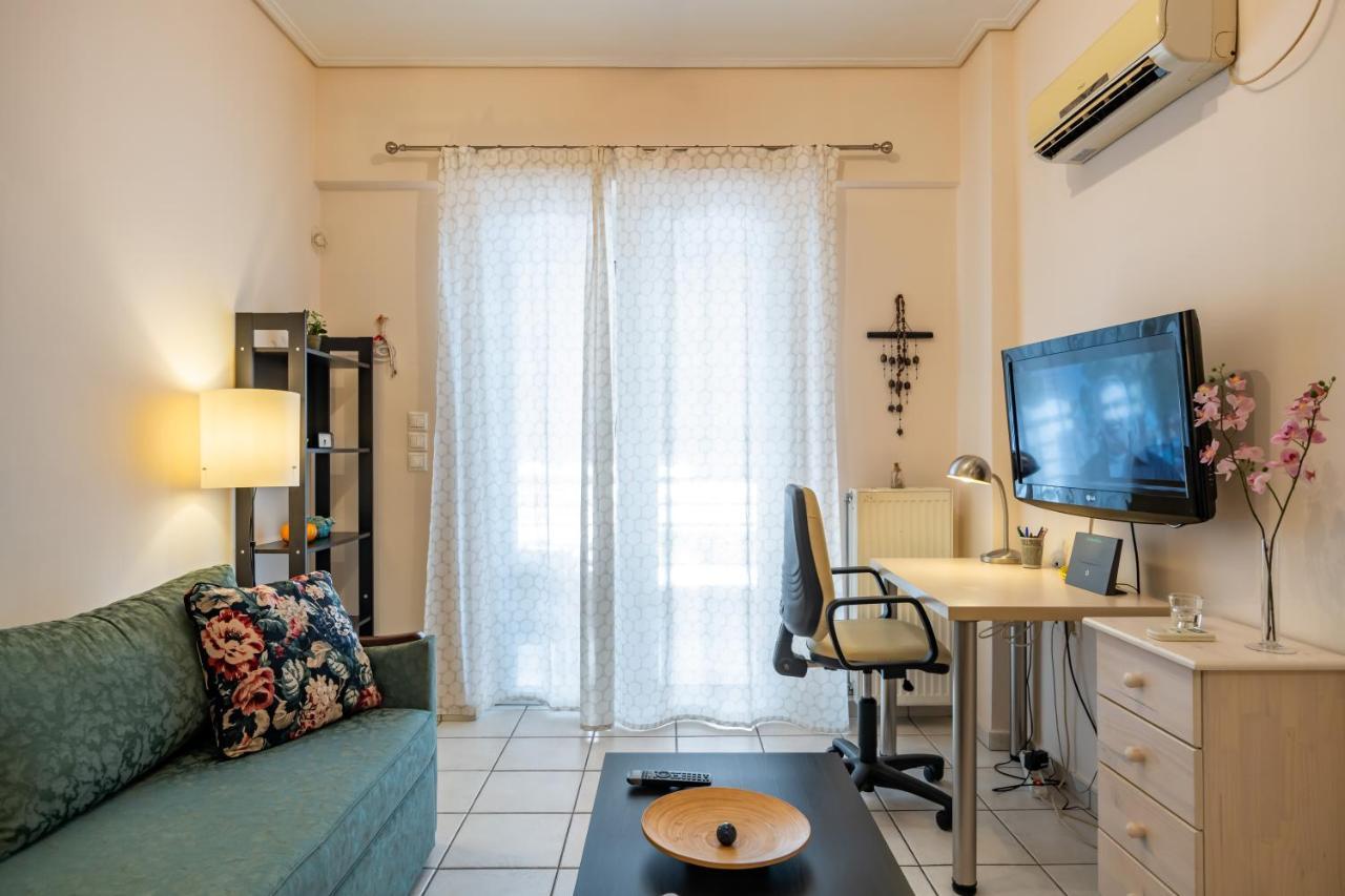 Flat In Excellent Location With Private Parking Apartman Athén Kültér fotó