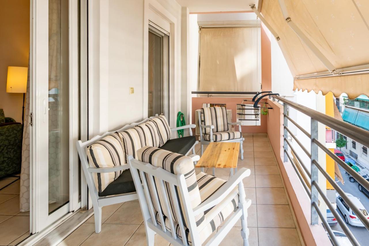 Flat In Excellent Location With Private Parking Apartman Athén Kültér fotó